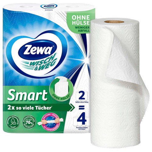 Zewa küchenrollen wisch weg - küchenrollen, wisch&weg