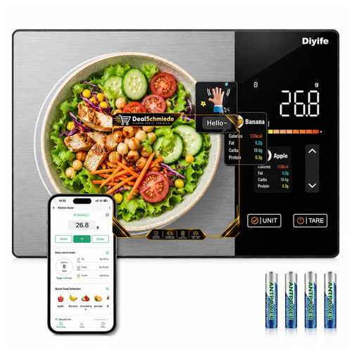 Küchenwaage smart mit - küchenwaage,