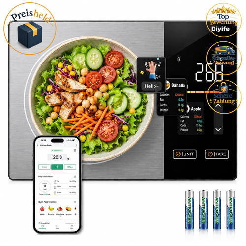 Küchenwaage smart mit - smart,
