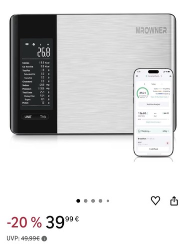 Smart küchenwaage - smart,