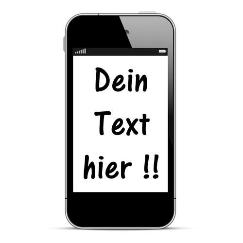 Handy eßbar muffin - handy,