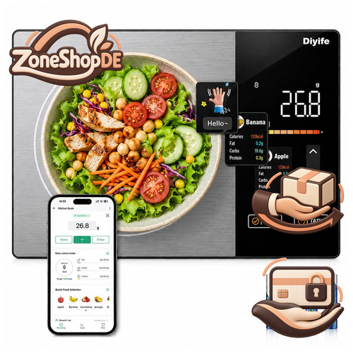 Diyife smart küchenwaage mit - diyife,