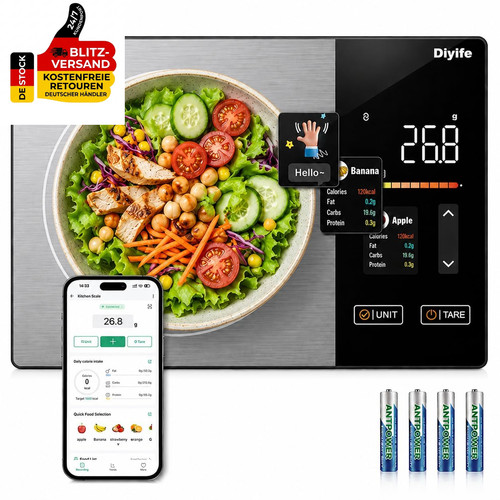 Diyife smart küchenwaage - smart, mit